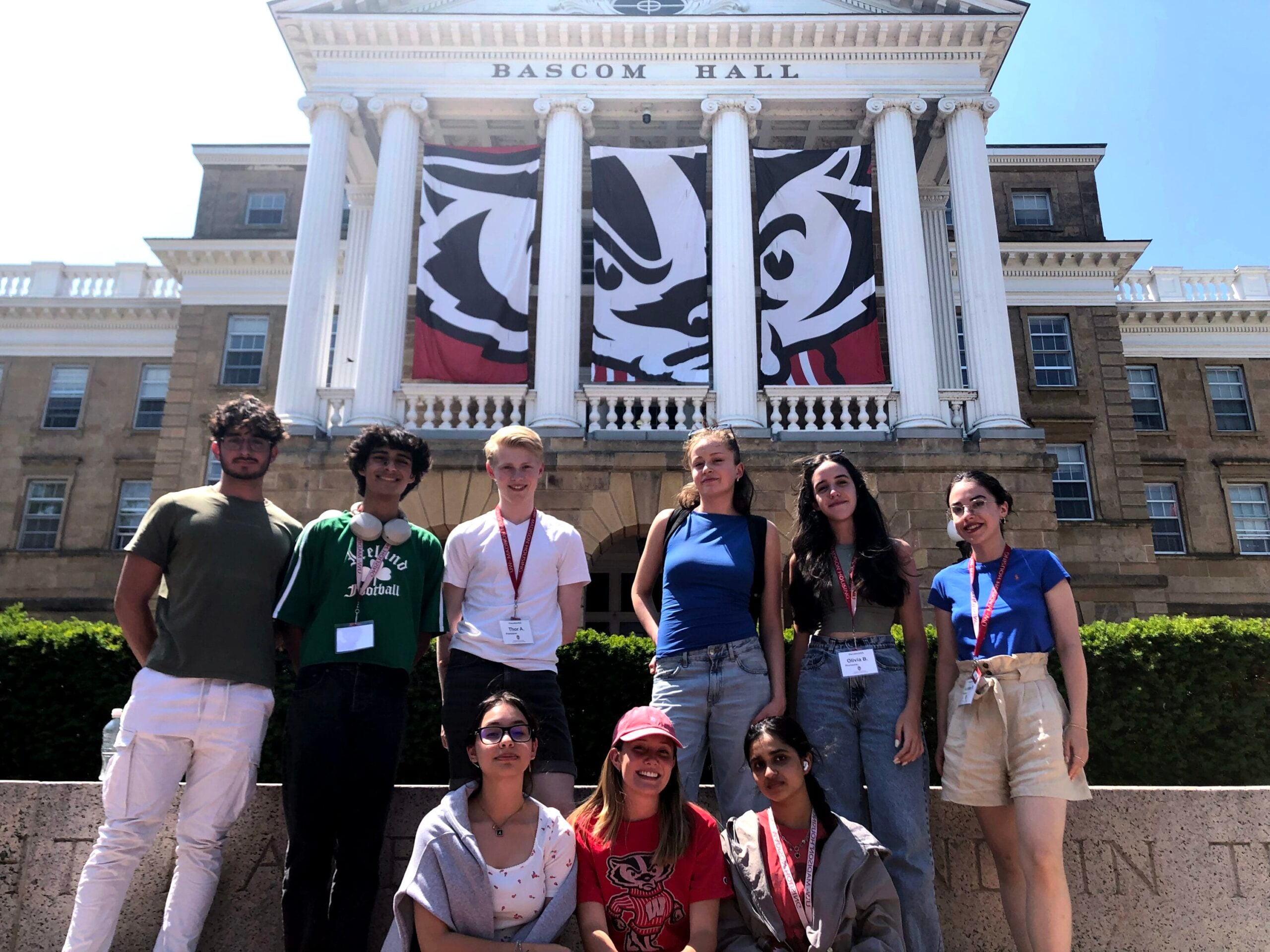 Group photo of precollege students.