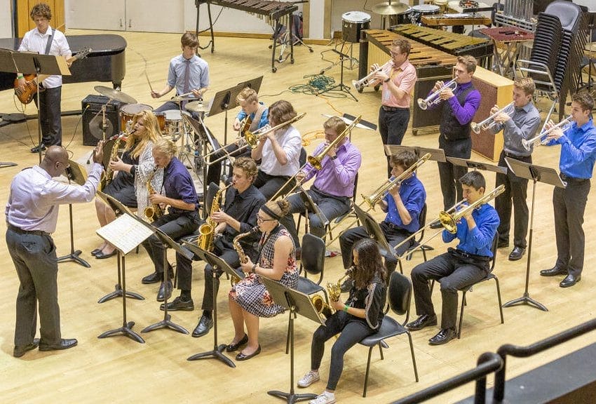 Summer Music Clinic music room