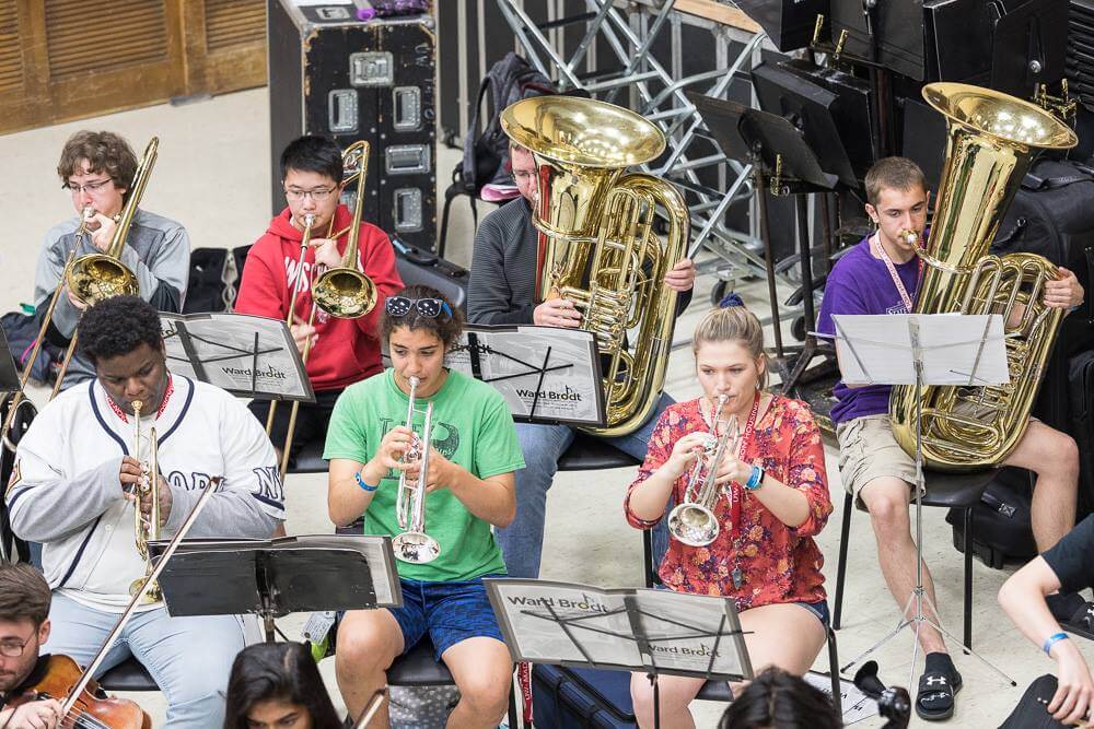 2017 Summer Music Clinic ensemble